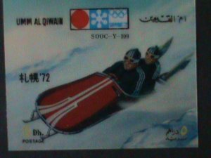​UMM AL QIWAIN-WINTER OLYMPIC SAPPORO'72 MNH 3-D-VF-HARD TO FIND-LAST ONE