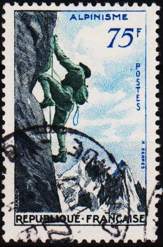 France. 1956 75f S.G.1300 Fine Used