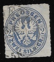 Prussia #18 used