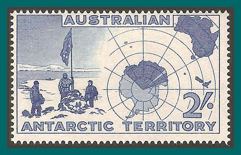 AAT 1957 Expedition and Map, MLH  #L4,SG1