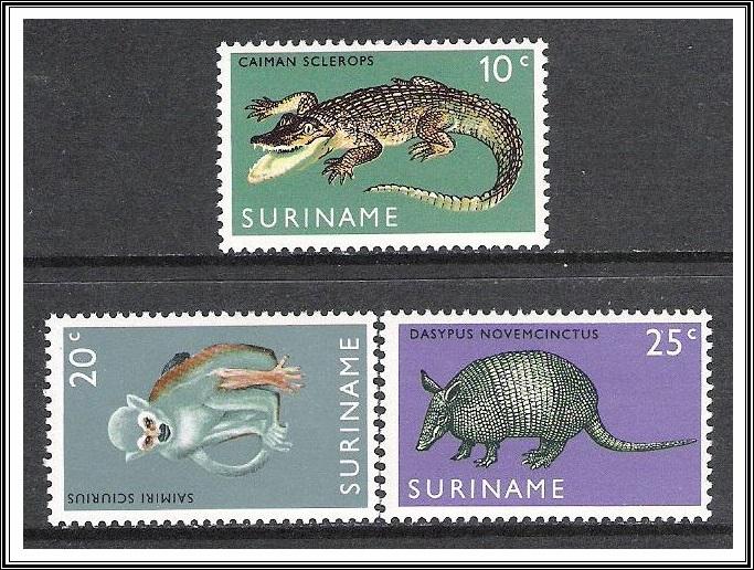 Suriname #362-364 Complete Set MNH