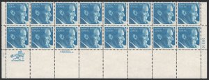 SC#1770 15¢ Robert F. Kennedy Plate Strip of Sixteen (1979) MNH