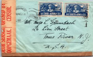 South Africa 1941 - Censor Cover - Port Elizabeth - F42754