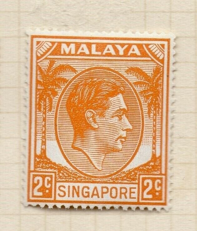 Malaya Singapore 1948-52 Early Issue Fine Mint Hinged 2c. NW-197206