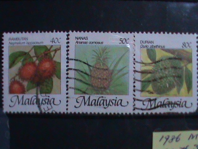 ​MALAYSIA STAMPS: 1986 SC#329-332 -VERY OLD TWO USED SETS STAMP. VERY RARE