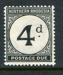 Northern Rhodesia #J4 Mint