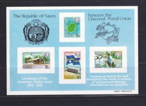 Nauru 117a Set MNH UPU (B)