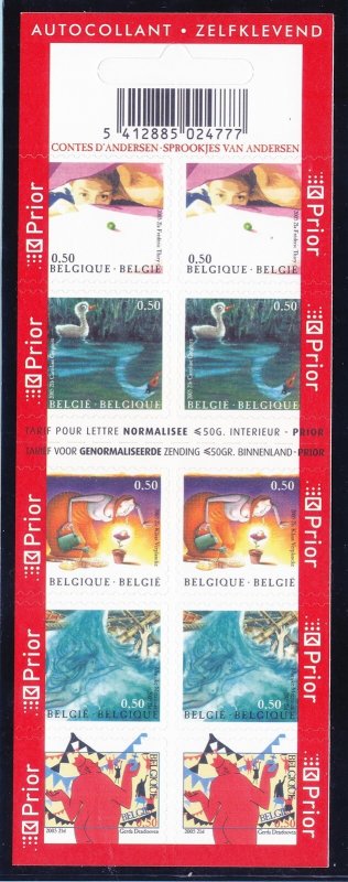 Belgium 2113 MNH 2005 Stories by Hans Christian Andersen Self Adhesive Booklet