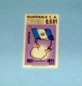 Guatemala - C468, MNH...Flag and Map. SCV - $0.25