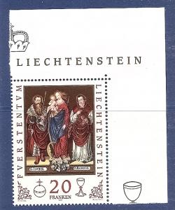 LIECHTENSTEIN 1099 MNH 1997 Painting by Gabriel Dreher