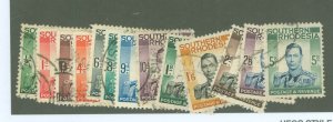 Southern Rhodesia #42-54  Single (Complete Set)