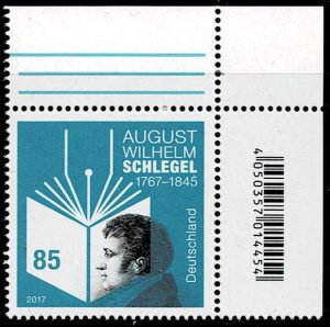 Germany 2017,Sc.#2991 MNH, 250th Birth Anniversary August Wilhelm Schlegel