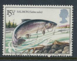 Great Britain SG 1207 - Used - River Fish