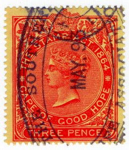 (I.B) Cape of Good Hope Revenue : Stamp Duty 3d