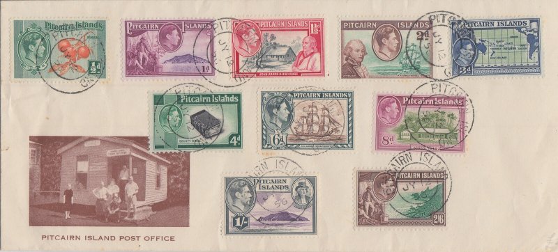 PITCAIRN IS. 1956 (12 Jul) Long printed Pitcairn Island post office  - 15327