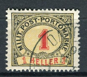 BOSNIA; 1901 early Postage Due issue fine used 1h. value