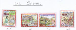 2002 Trinidad & Tobago Christmas Mint Stamps