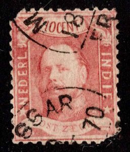 Netherlands Indies Scott 2 Used with two rounded corners