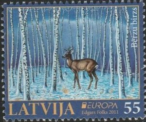 Latvia #779 Used From 2011