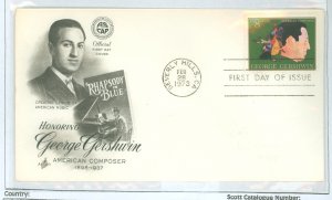 US 1484 George Gershwin FDC