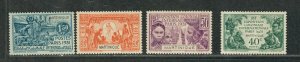 Martinique Sc#129-132 M/H/VF, Cv. $21