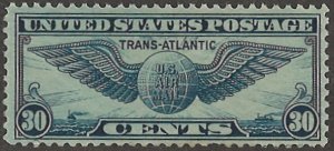 US Scott# C24 1939 30c slate bl Winged Globe  MNH - VF