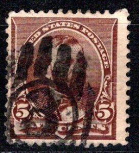 United States Scott # 223, used