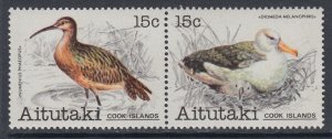 Aitutaki 232a Birds MNH VF