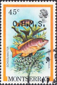 Montserrat #O50 Used