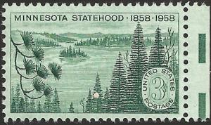 # 1106 MINT NEVER HINGED MINNESOTA STATEHOOD