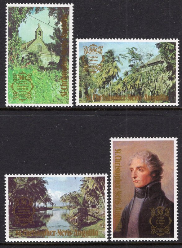 St Kitts Nevis 397-400 MNH VF