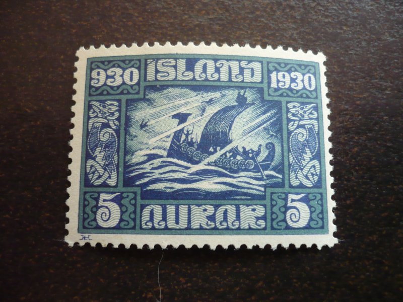 Stamps - Iceland - Scott# 153 - Mint Hinged Part Set of 1 Stamp