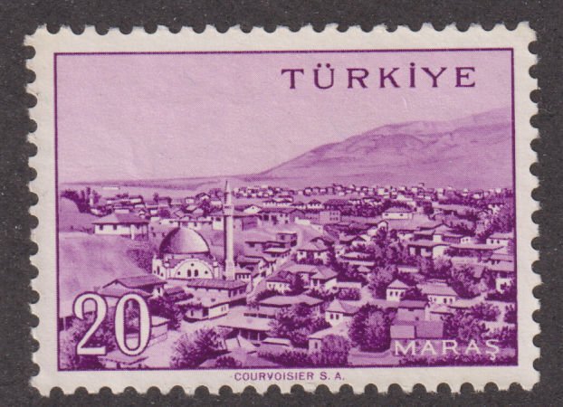 Turkey 1402 Maras 1960