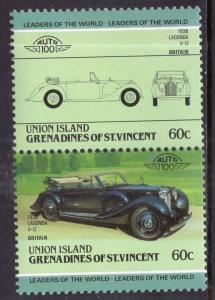 St Vincent Grenadines Union Island 149 Cars MNH VF