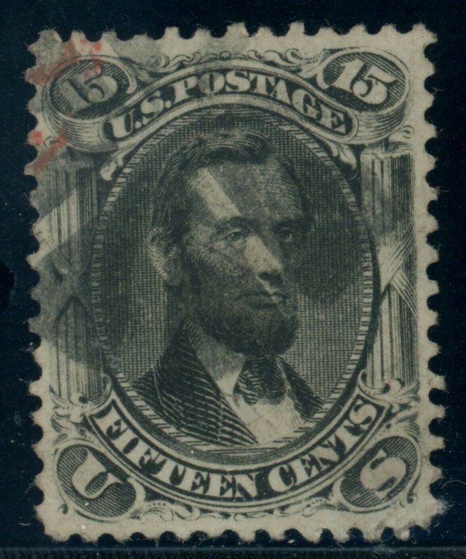 US Stamp #77 Lincoln 15c - PSE Cert - USED (See Description) 