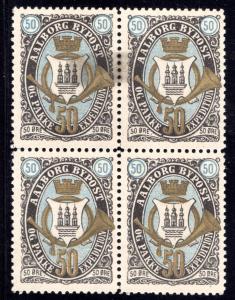 Denmark, Danmark, Aalborg, Private Post, MH/MNH