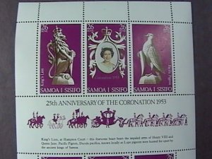 SAMOA # 472-MINT NEVER/HINGED----SOUVENIR  SHEET OF 6----1978