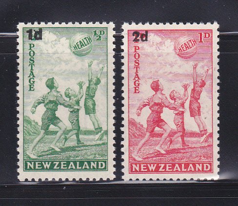 New Zealand B14-B15 Set MNH Children Playing (D)