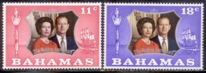 Bahamas 1972 SC# 344-5 MNH-OG E35