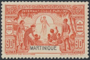Martinique    SC# 131  MVLH   Colonial Exposition   see details & scans