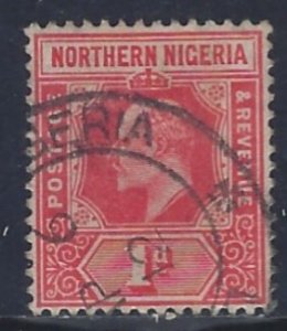Northern Nigeria, Scott #29; 1p King Edward VII, Used