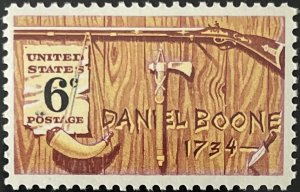 Scott #1357 1968 6¢ Daniel Boone MNH OG VF/XF