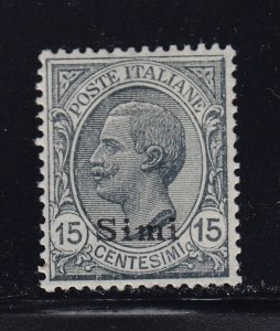 Italy-Simi Scott # 4 VF OG previously hinged cv $ 140 ! see pic !