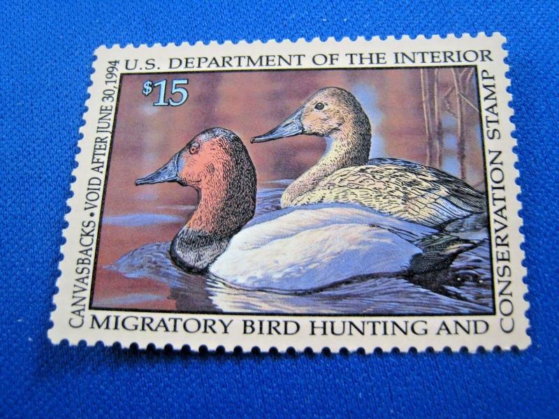 UNITED STATES  -  DUCK STAMP  -  SCOTT # RW60     MNH  