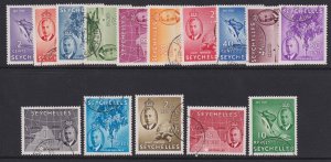 Seychelles, Scott 157-171 (SG 158-172), used