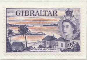 1953 British Colony GIBRALTAR 2s MH* Stamp A28P47F30427-