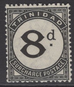 TRINIDAD SGD24 1945 8d BLACK POSTAGE DUE MTD MINT