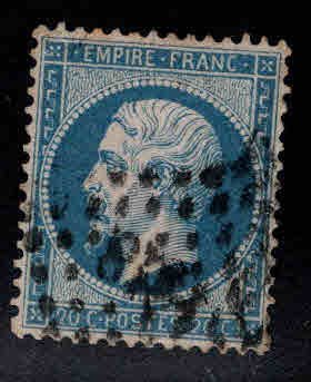 FRANCE Scott 26 1862 Emperor Napoleon III