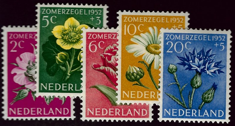 Netherlands B238-B242 Used F-VF... Popular Stamps!