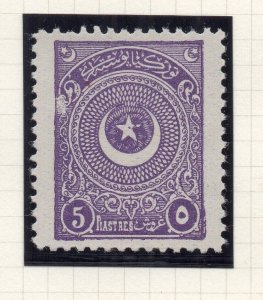 Turkey 1900s Early Issue Fine Mint Hinged 5p. NW-12270